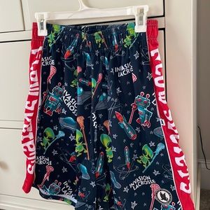 Flow Society 🤖 👽 robots and aliens lacrosse 🥍 shorts